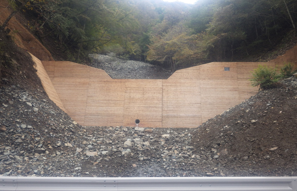 黒木沢治山工事