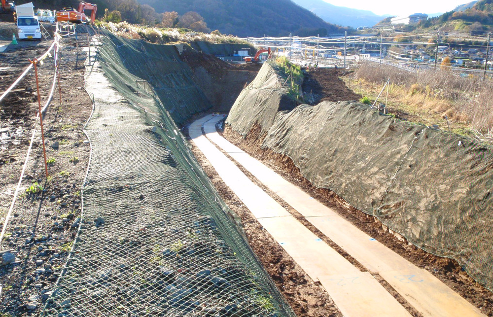 大月バイパス坂瀬地区改良工事