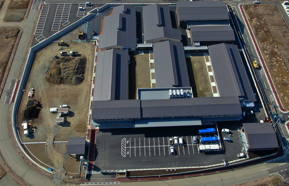 やまびこ支援学校建設外構工事