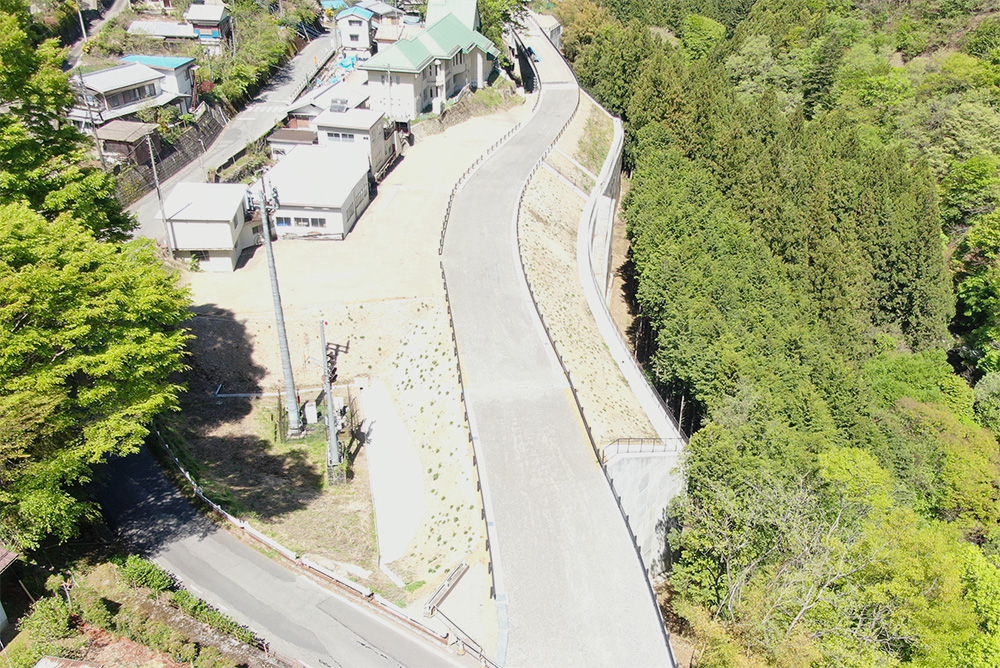 国道139号道路工事