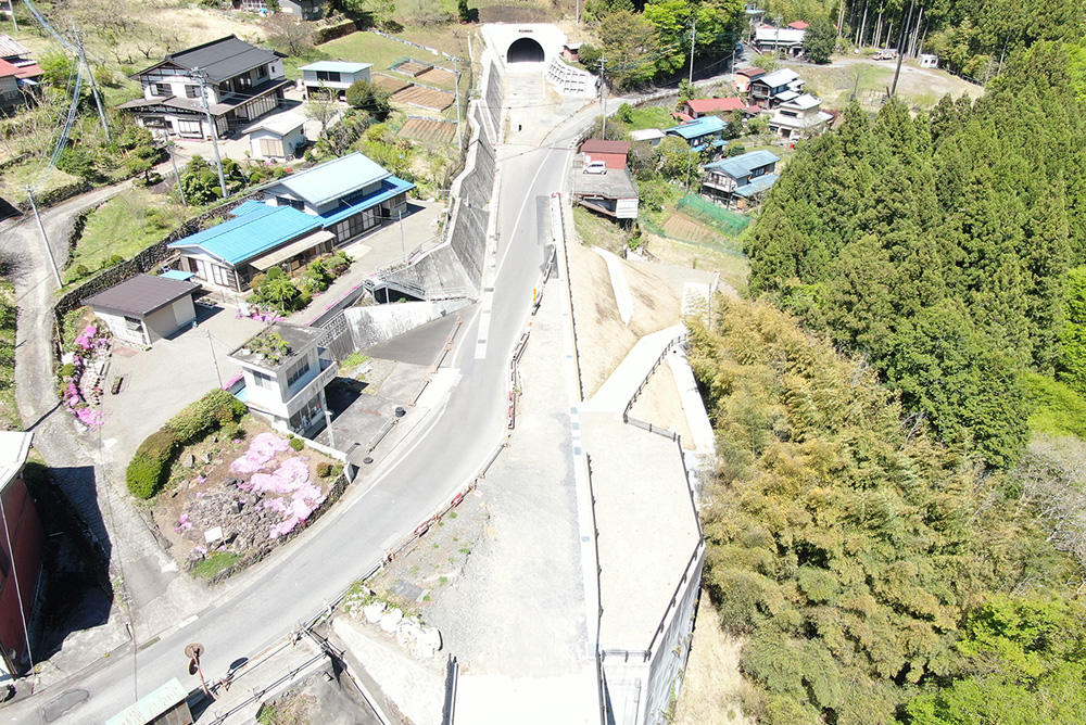 国道139号道路工事