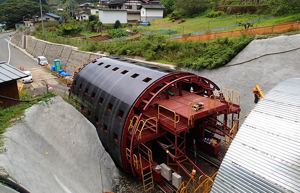 国道139号上和田トンネル建設工事
